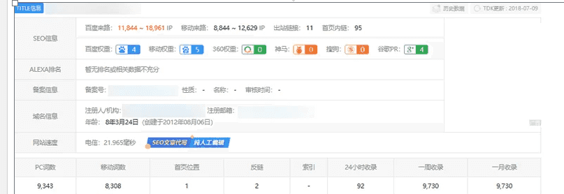 价值2W的2021/9月/11日新版算法泛目录小说程序插图3