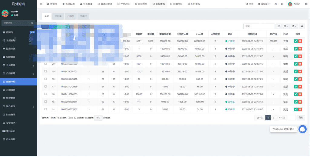 二开版台湾股票系统/申购折扣交易系统/股票配资源码插图19