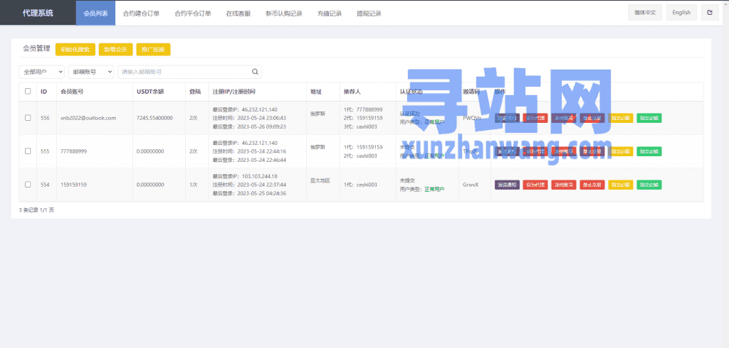 二开版多语言交易所系统/秒合约/IEO/质押挖矿/自动充值插图29