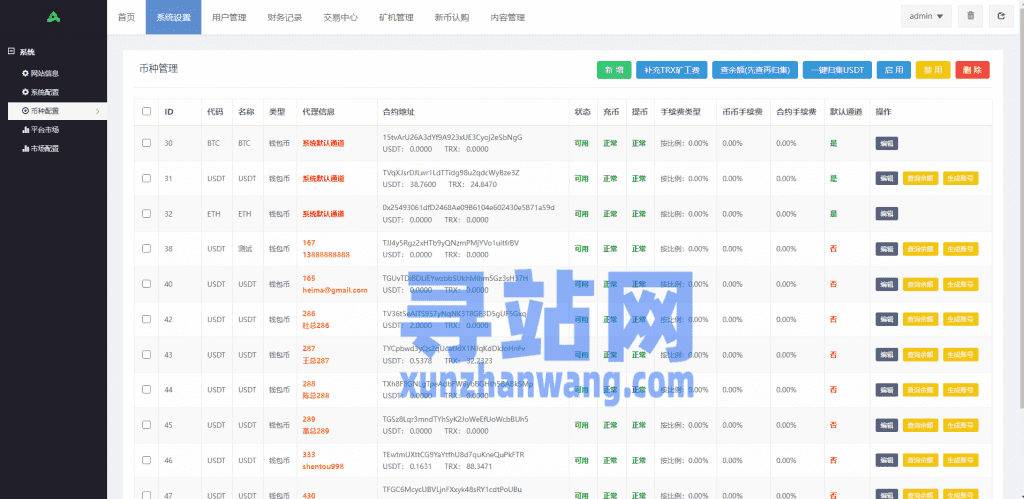 二开版多语言交易所系统/秒合约/IEO/质押挖矿/自动充值插图33