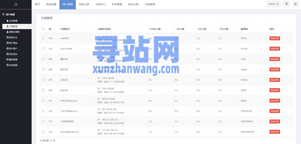 二开版多语言交易所系统/秒合约/IEO/质押挖矿/自动充值插图35
