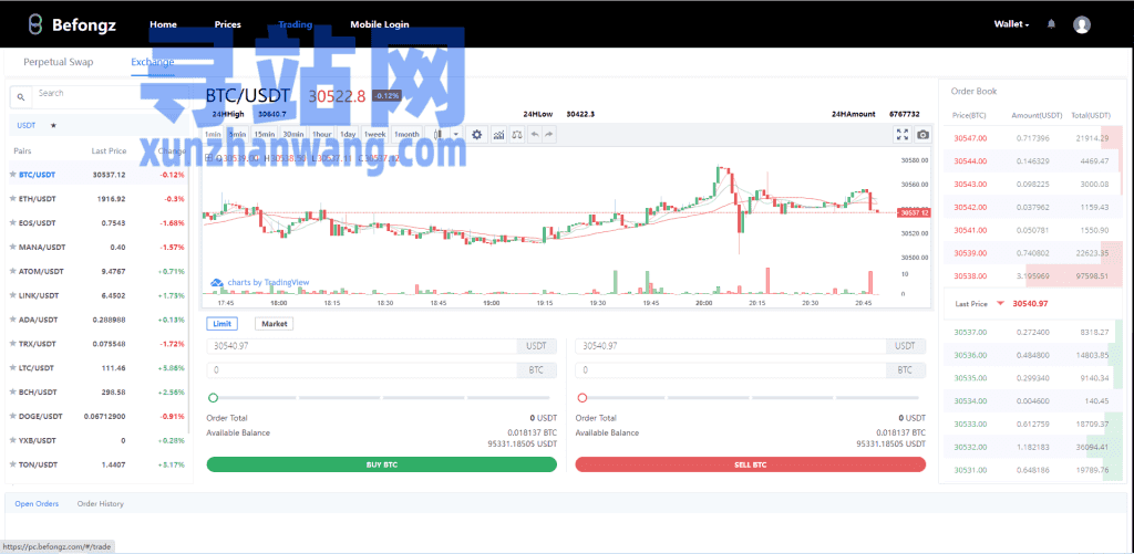 多语言合约交易所/区块链虚拟币交易系统/前端uinapp插图23