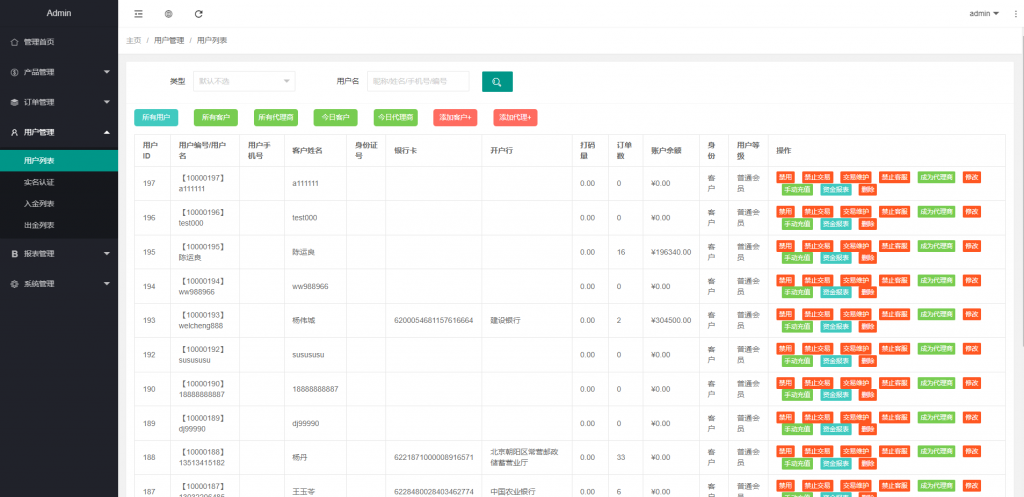 全新定制微盘系统/贵金属期货微交易系统/房间玩法插图37