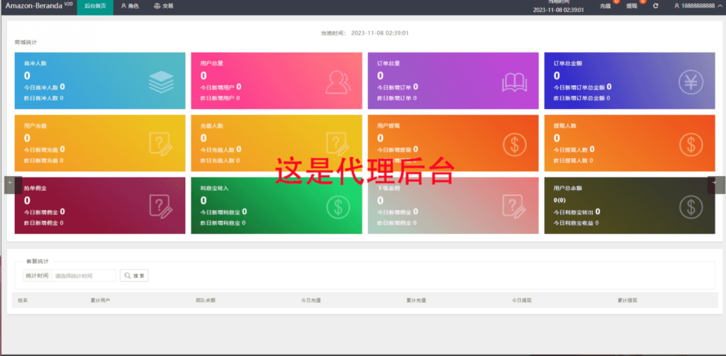 亲测搭建/2023独家二开全新UI海外版多语言亚马逊刷单源码 自动匹订单抢单系统 派单连单打针叠加组 内附搭建教程插图9